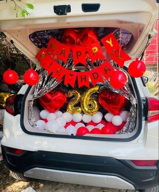 Birthday Car Decor Balloons